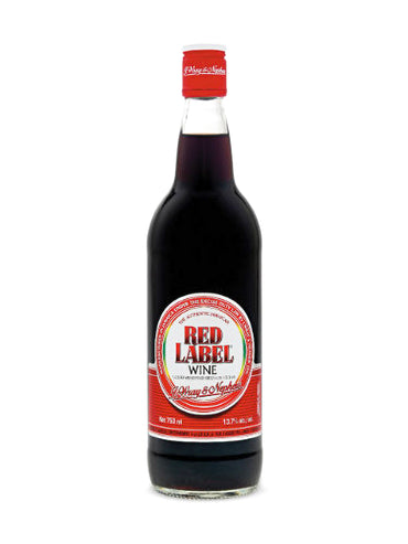 750 ml Red Label Wine - Sweet Jamaica Shopping